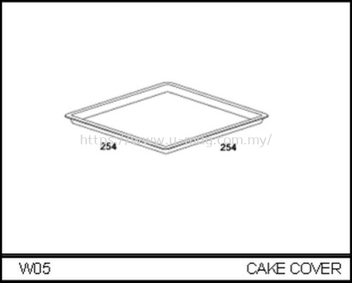 W05 CAKE COVER