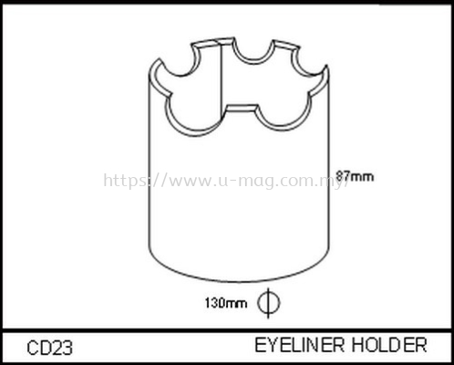 CD23 EYELINER HOLDER