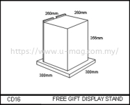 CD16 FREE GIFT DISPLAY STAND