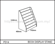 PD14 BOOK DISPLAY STAND