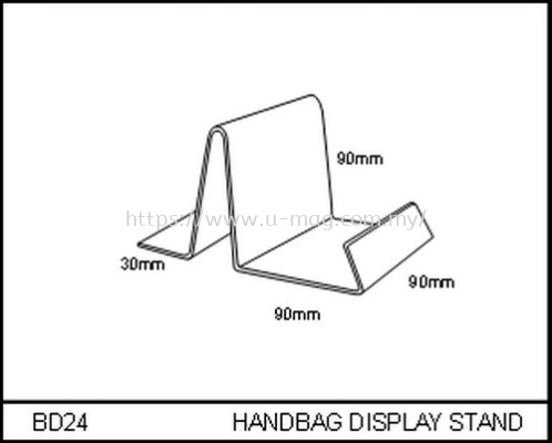 BD24 HANDBAG DISPLAY STAND