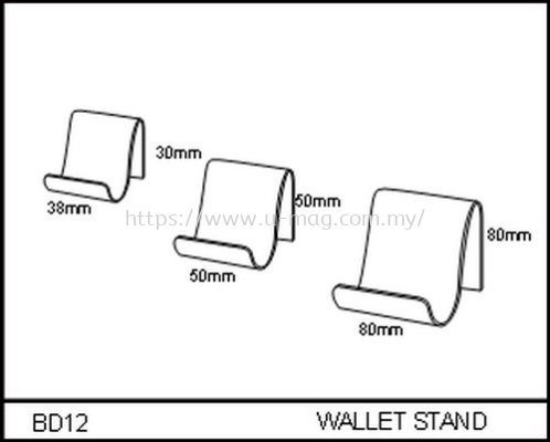 BD12 WALLET STAND