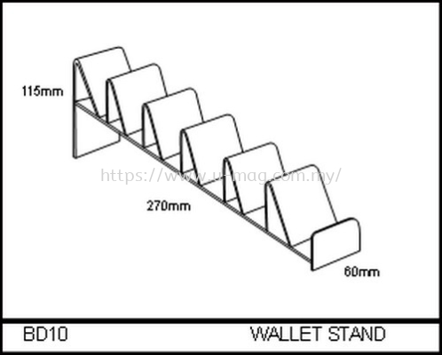 BD10 WALLET STAND