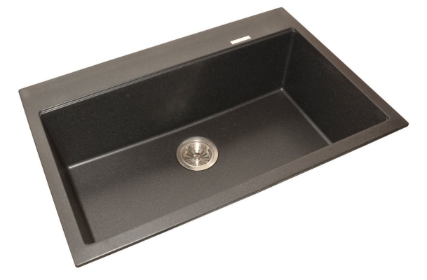 Sinki Dapur Granit : GKS 7851 (METALIC BLACK)