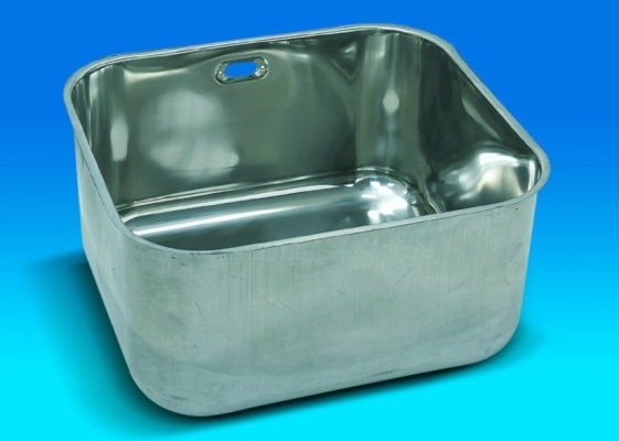 Sinki Dapur : DEEP SINK+OVERFLOW WITHOUT EDGE