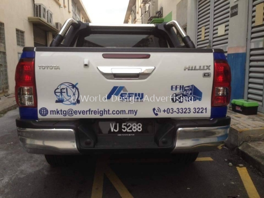 Ever Freight Haulage Body Wrapping Sticker At Klang Selangor (3)