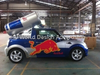 Red Bull Mini Cooper  body sticker design (6)