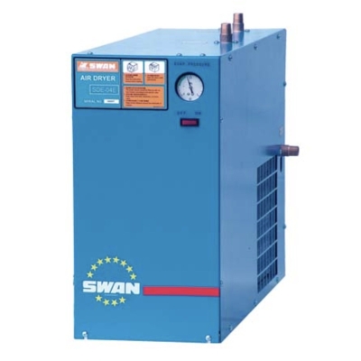 Swan SDE55A Refrigerated Air Dryer, 75HP, Flow Rate 9800L/min, 88kg