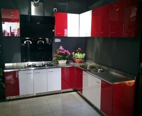 Home Use Stainless Steel Table Top Kitchen Cabinet