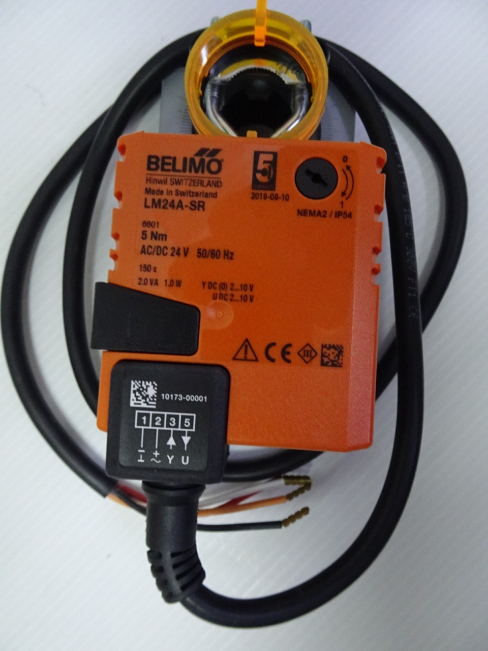 BELIMO LM24A-SR NON-SPRING-RETURN MODULATING DAMPER ACTUATOR 5NM, AC/DC 24V, 50/60HZ