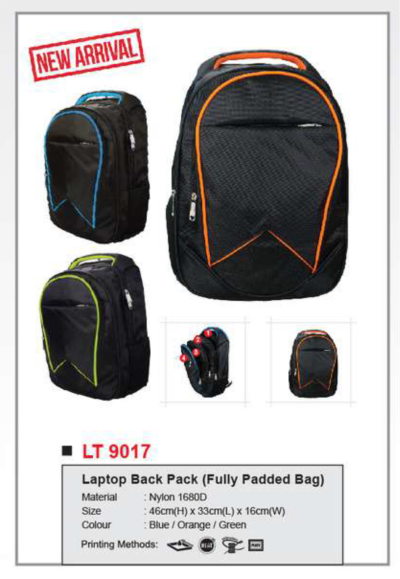 Laptop Back Bag LT9017