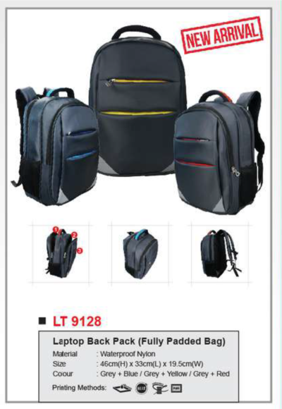 Laptop Back Bag LT9128