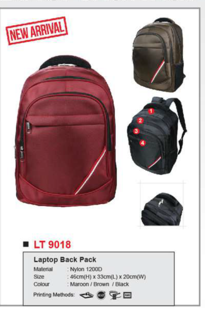 Laptop Back Bag LT9018