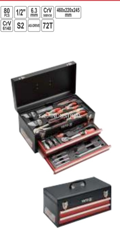 TOOL BOX W/80PCS