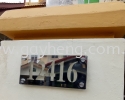 Stainless Steel House Number Plate ׸ House Number Plate Household Products