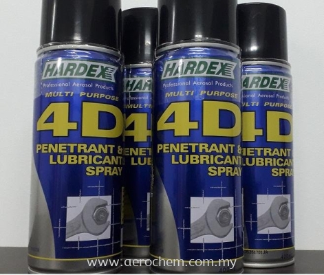 HARDEX 4D PENETRANT & LUBRICANT SPRAY