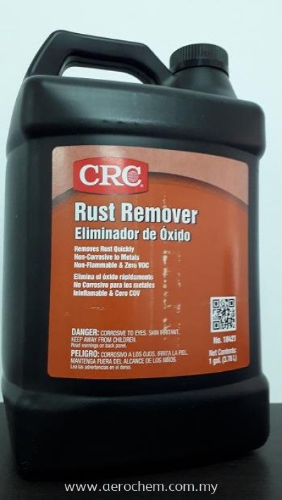 CRC RUST REMOVER, 1 GAL