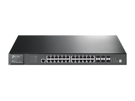 T3700G-28TQ. TPlink JetStream 28-Port Gigabit Stackable L3 Managed Switch