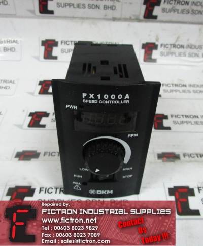 DF07KH FX1000A DKM MOTOR Speed Controller Repair Malaysia Singapore Indonesia USA Thailand