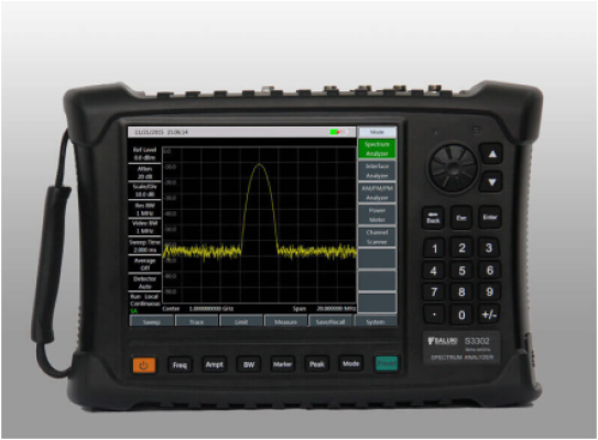 Saluki S3302C Handheld/ Portable Spectrum Analyzer (9kHz - 32GHz)