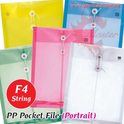 F4 PP Envelope File with String (Portrait)