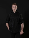 Black Chef Short Sleeve Uniform SS19-7 Chef Uniform