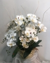 Artificial White Orchid plant (AOP-002) Artificial Plant (Sell & Rent)