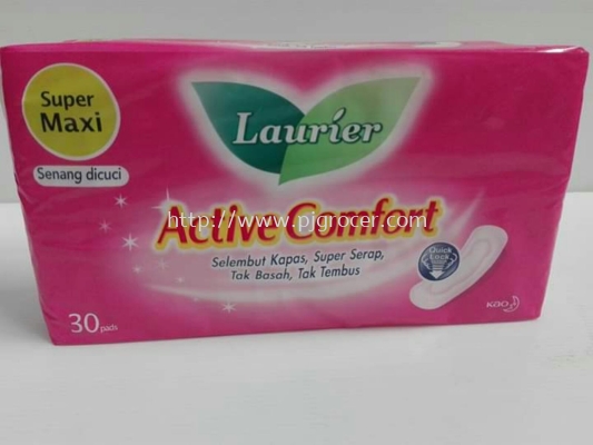 Laurier Active Comfort Super Maxi 30's