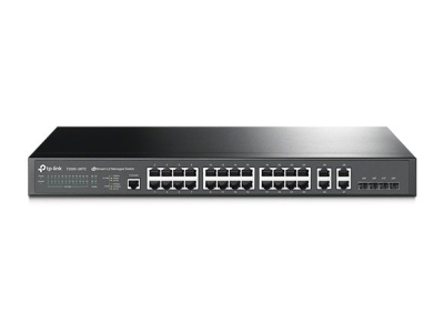 T2500-28TC. TPlink JetStream 24-Port 10/100Mbps + 4-Port Gigabit L2 Managed Switch