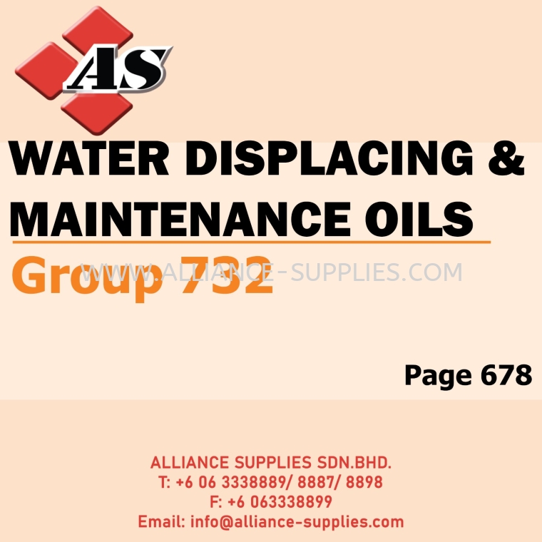 CROMWELL Water Displacing & Maintenance Oils (Group 732) CROMWELL Lubricants & Chemical CROMWELL (MY)