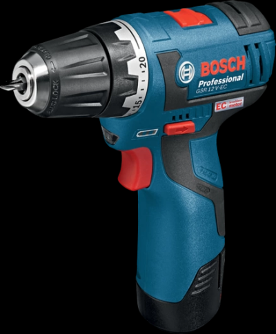 BOSCH Cordless Drill GSR 12 V-EC Professional