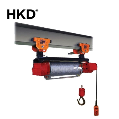 HKD Monorail Grooved Winch With Plain Trolley