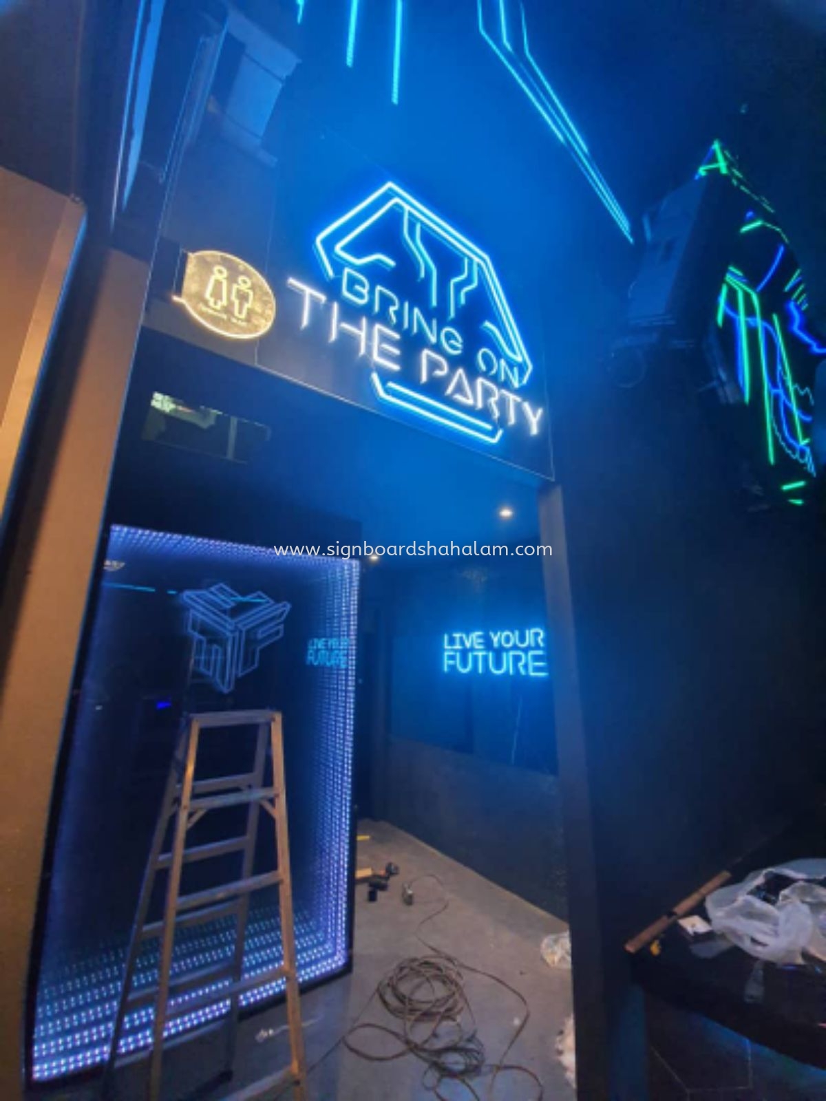 Led Neon Signage 3D LED NEON LIGHT INDOOR SIGNAGE 