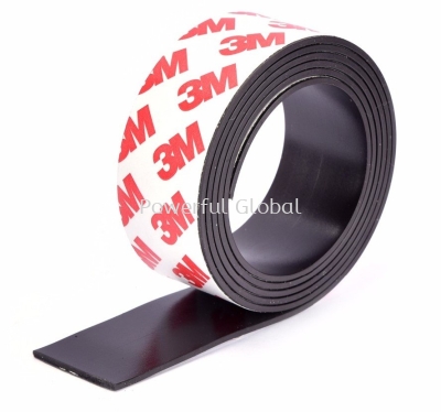 Flexibele Magnetics Rubber Strip 3M Tape