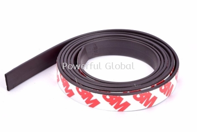 Flexible Rubber Magnetics Self Adhesive 3M Tape
