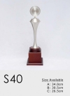 S40 Pewter Trophies Trophy