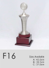 F16 Pewter Trophies Trophy