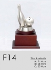 F014 Pewter Trophies Trophy