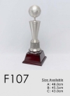 F107 Pewter Trophies Trophy