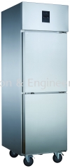 STAINLESS STEEL 2 DOOR UPRIGHT CHILLER OR FREEZER UPRIGHT REFRIGERATOR(CHILLER OR FREEZER) REFRIGERATOR (CHILLER OR FREEZER)