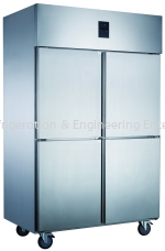 STAINLESS STEEL 4 DOOR UPRIGHT CHILLER OR FREEZER