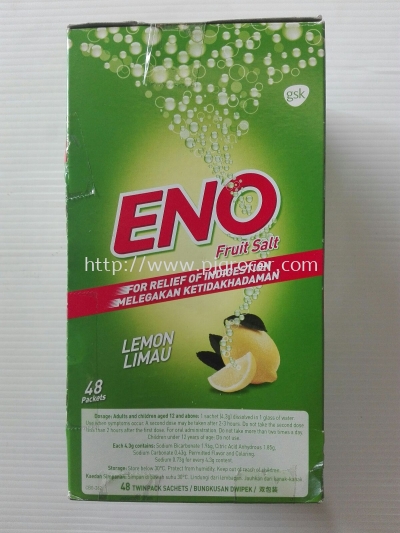 Eno Fruit Salt Lemon 48's