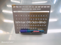 PVD Titanium Coating Steel Calendar