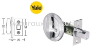 Yale 8101 Half Deadbolt Deadbolt 01. ARCHITECTURAL HARDWARE