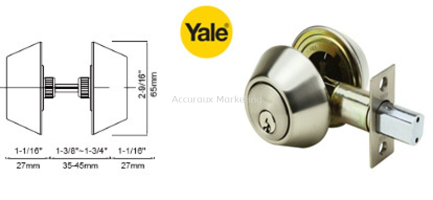 Yale 8121 Double Deadbolt