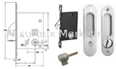 Hafele#Sliding Mortise Lock With Oval Handle Sliding Mortise 01. ARCHITECTURAL HARDWARE