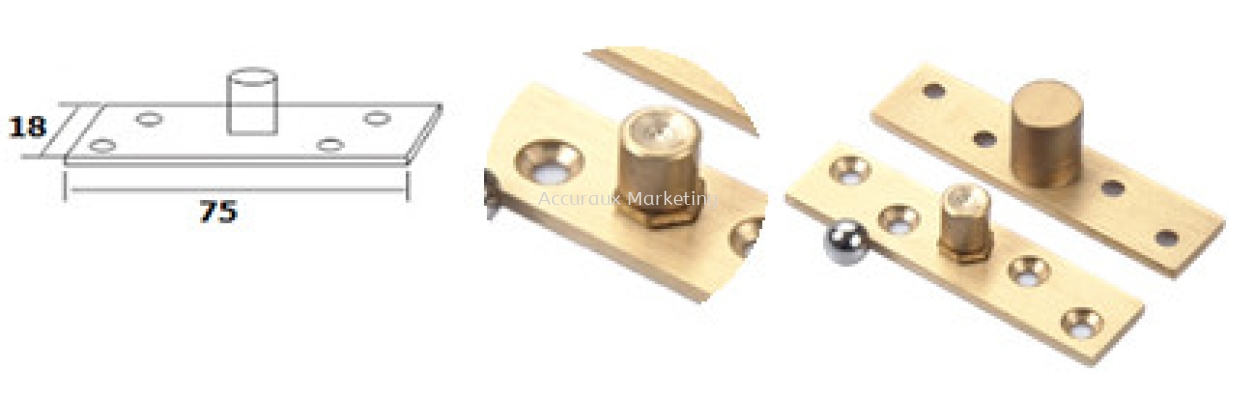 Adjustable Centre Pivot Hinge