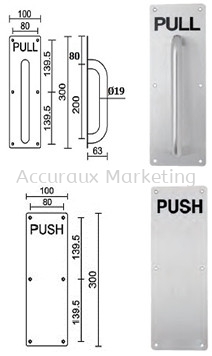 Pull & Push Plate