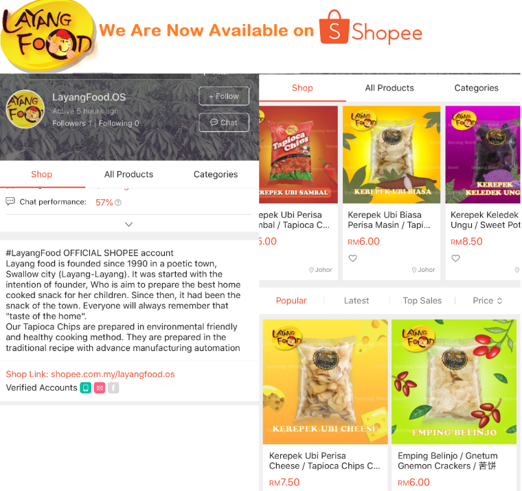 We Are On Available on SHOPEE