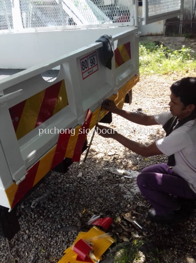 Reflective Vehicle Sticker